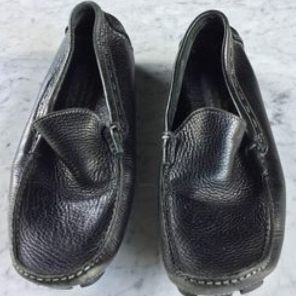To Boot New York Black Calf Loafers